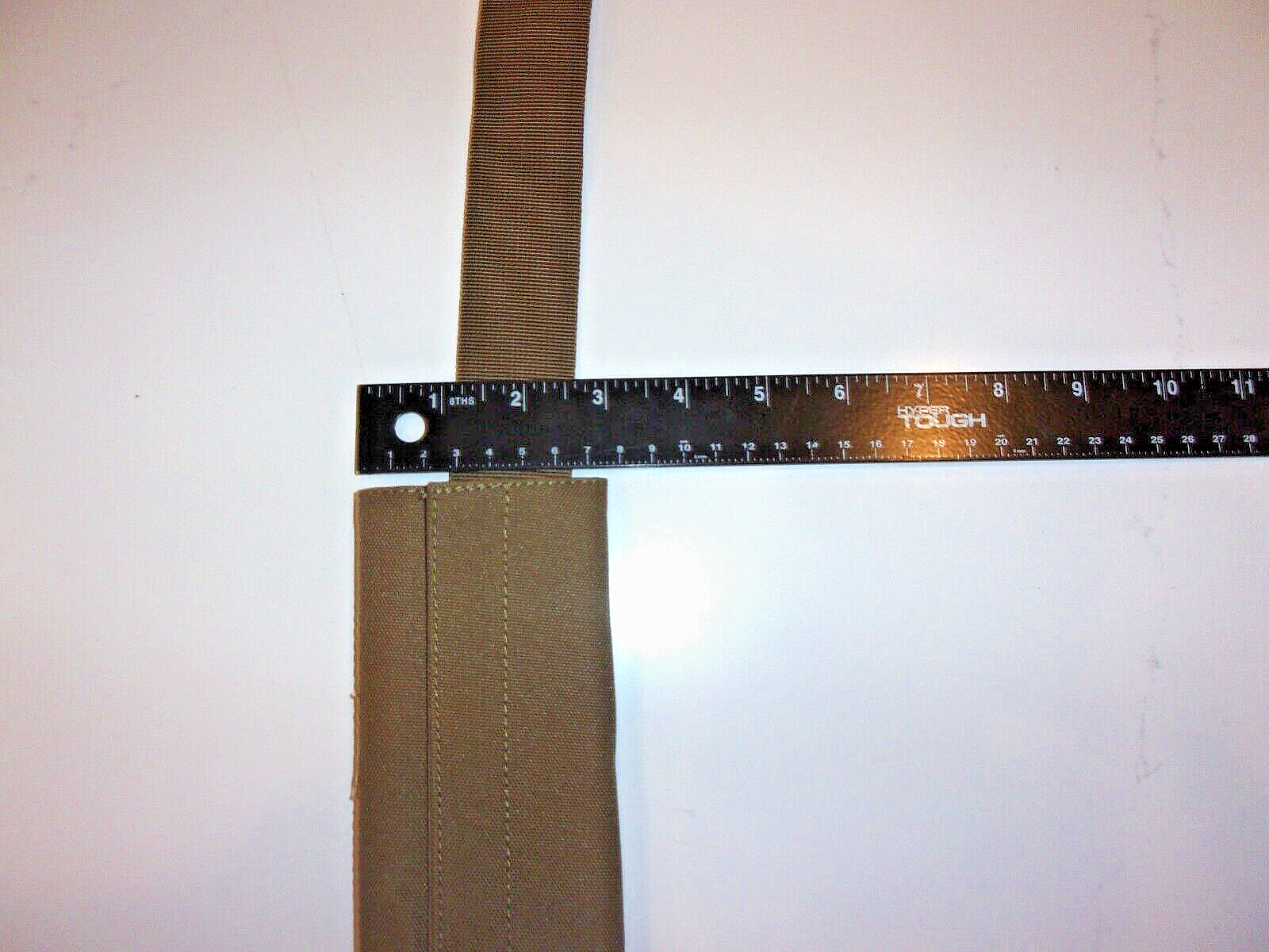 NEW USGI COYOTE DESERT USMC PADDED UNIVERSAL CARRYING STRAP DOUBLE CLASP HOOK