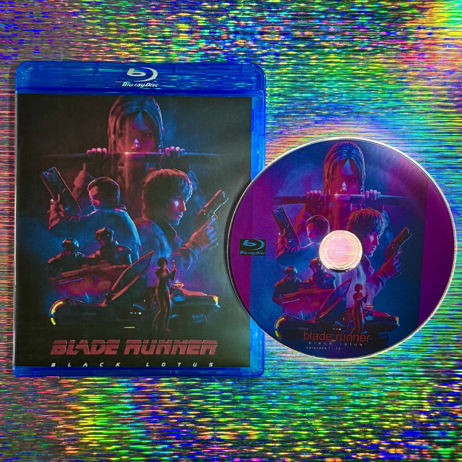 BLADE RUNNER BLACK LOTUS Blu-ray Anime Series All 13 Episodes 1 Disc USA SELLER