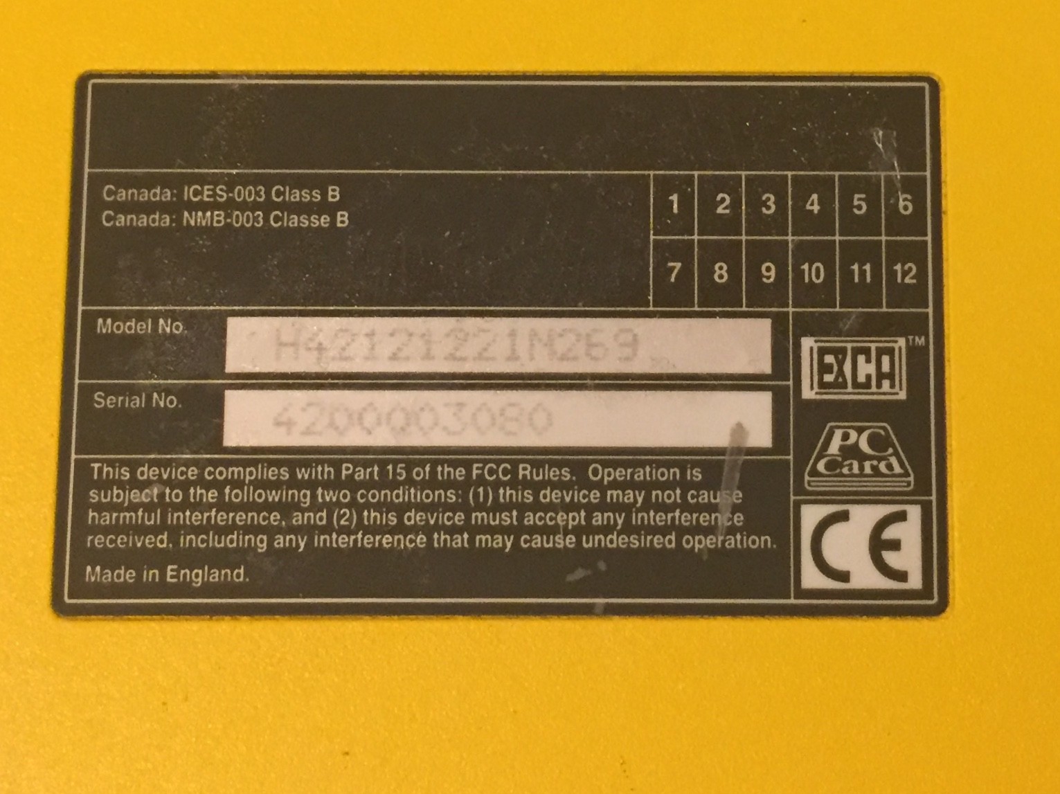 Trimble TFC1 Field Computer - Model: H42121221N269