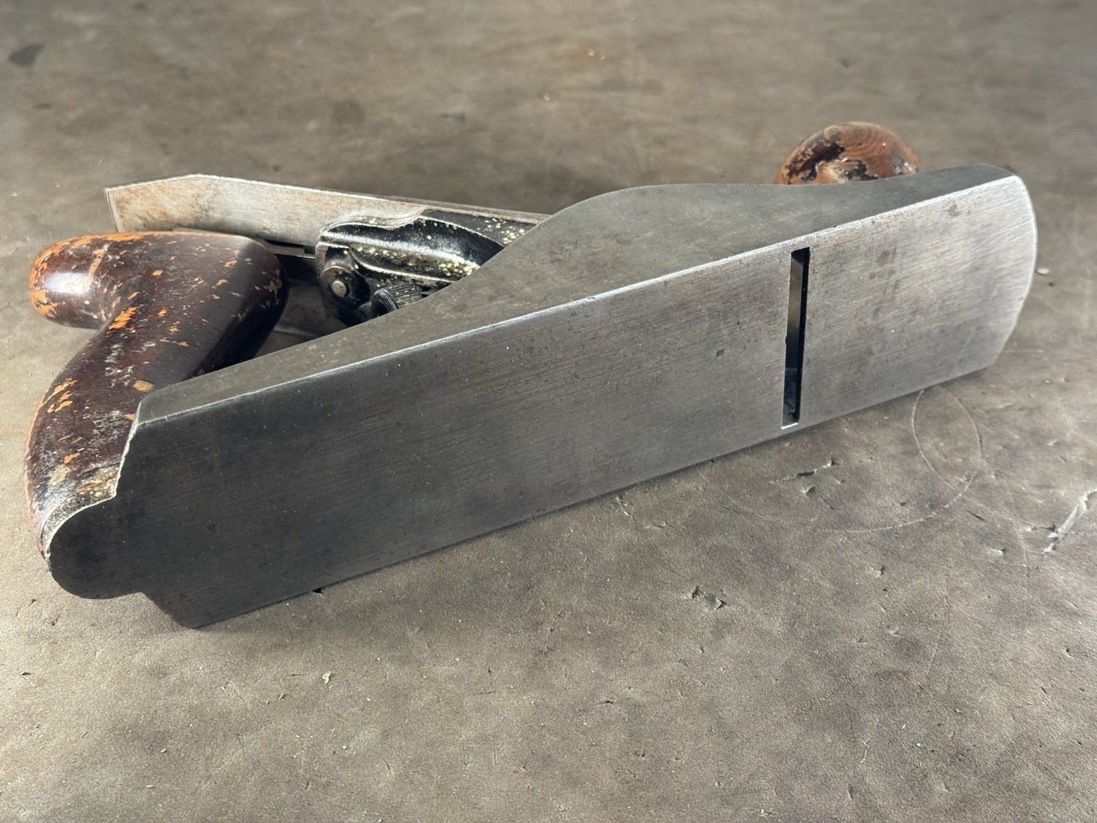Wards Master Quality No 3 - 9 1/4" Bench Plane Wartime Stanley Made Sharp VTG