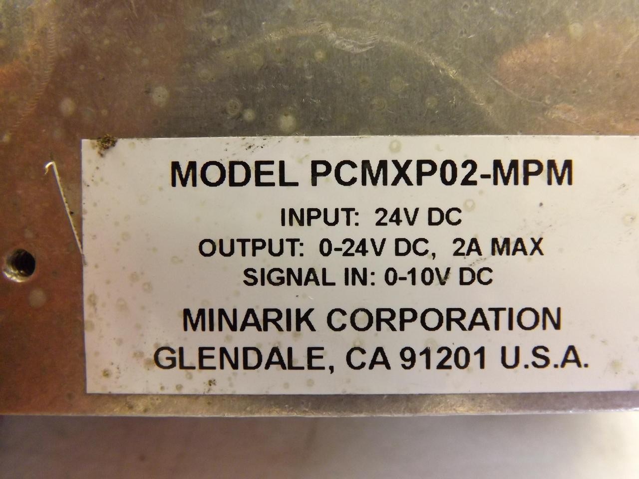 MINARIK PCMXP02-MPM DRIVE T43052