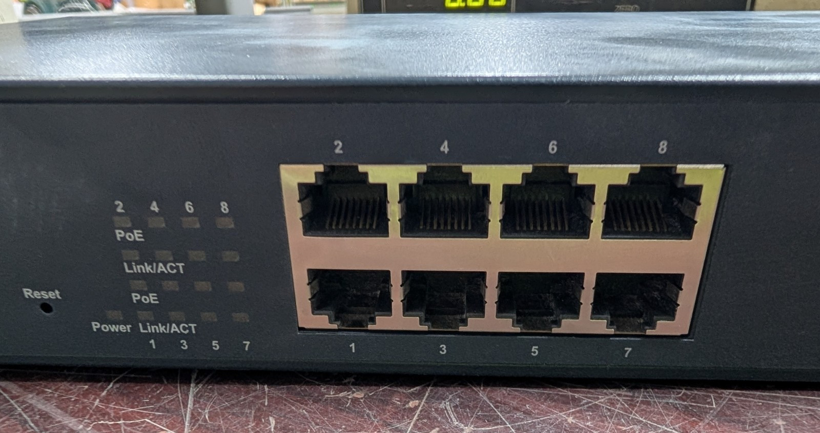 🤪 ETHERWAN 8 PORT ETHERNET SWITCHING PLATFORM EX17008
