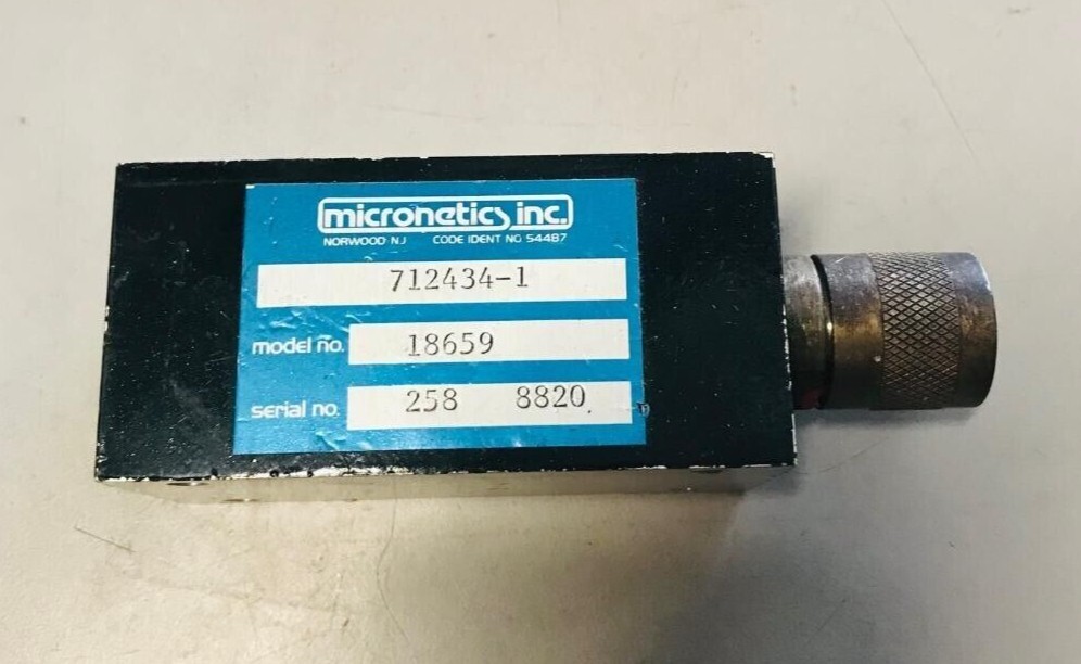 Micronetics Inc Model 18659  Noise Source @D6
