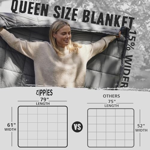 Waterproof Sleeping Bag Quilt Queen Size 3M Thinsulate
