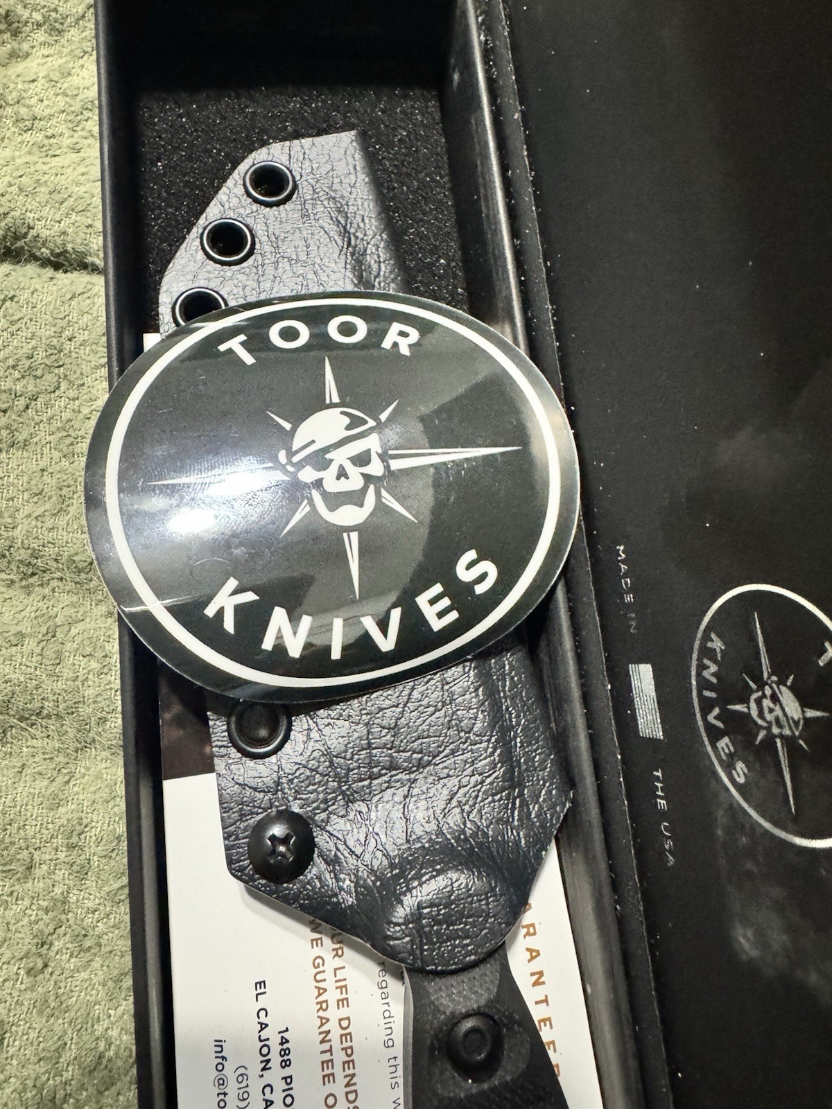 TOOR KNIVES OVERLORD Fixed Blade Knife