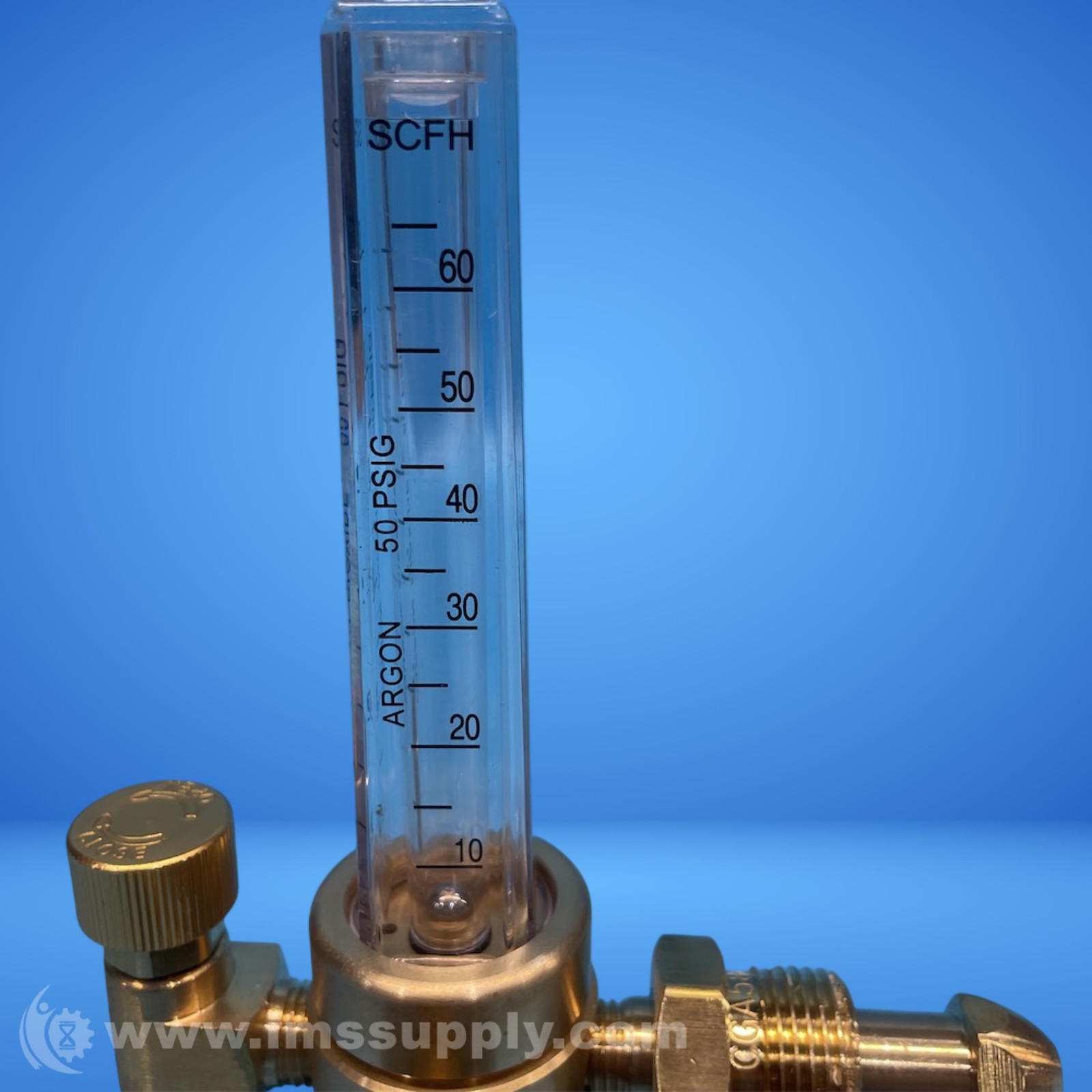 CGAS Argon Regulator Flowmeter FNIP