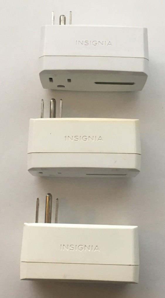 Insignia Wi-Fi Smart Plug NS-SP1X7 Set of 3 (See Pics)