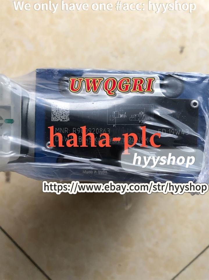 1PC New Rexroth R900920863 DBW10B1-5X/315-6EG24N9K4 solenoid valve UPS shipping