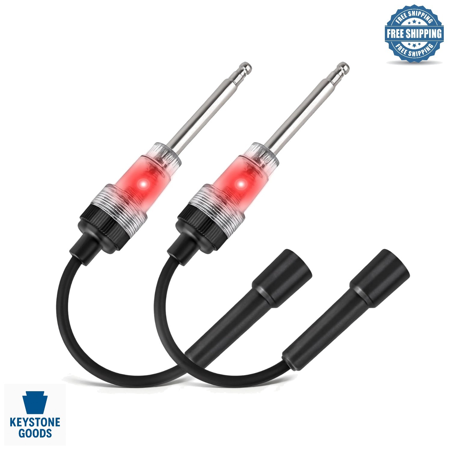 2PCS Spark Plug Ignition Tester for Automotive & Small Engines