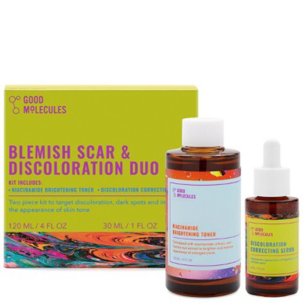 Good Molecules Blemish Scar & Discoloration Duo - Imperfect Box