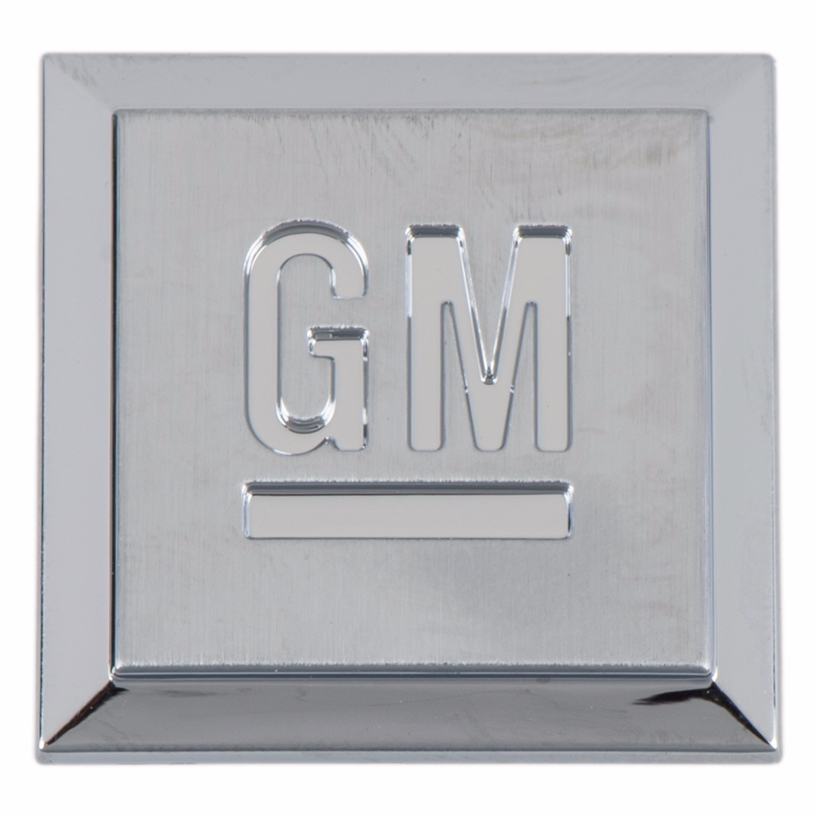 OEM NEW GM Fender or Door GM Mark of Excellence Emblem Badge Chrome 1" 84689784