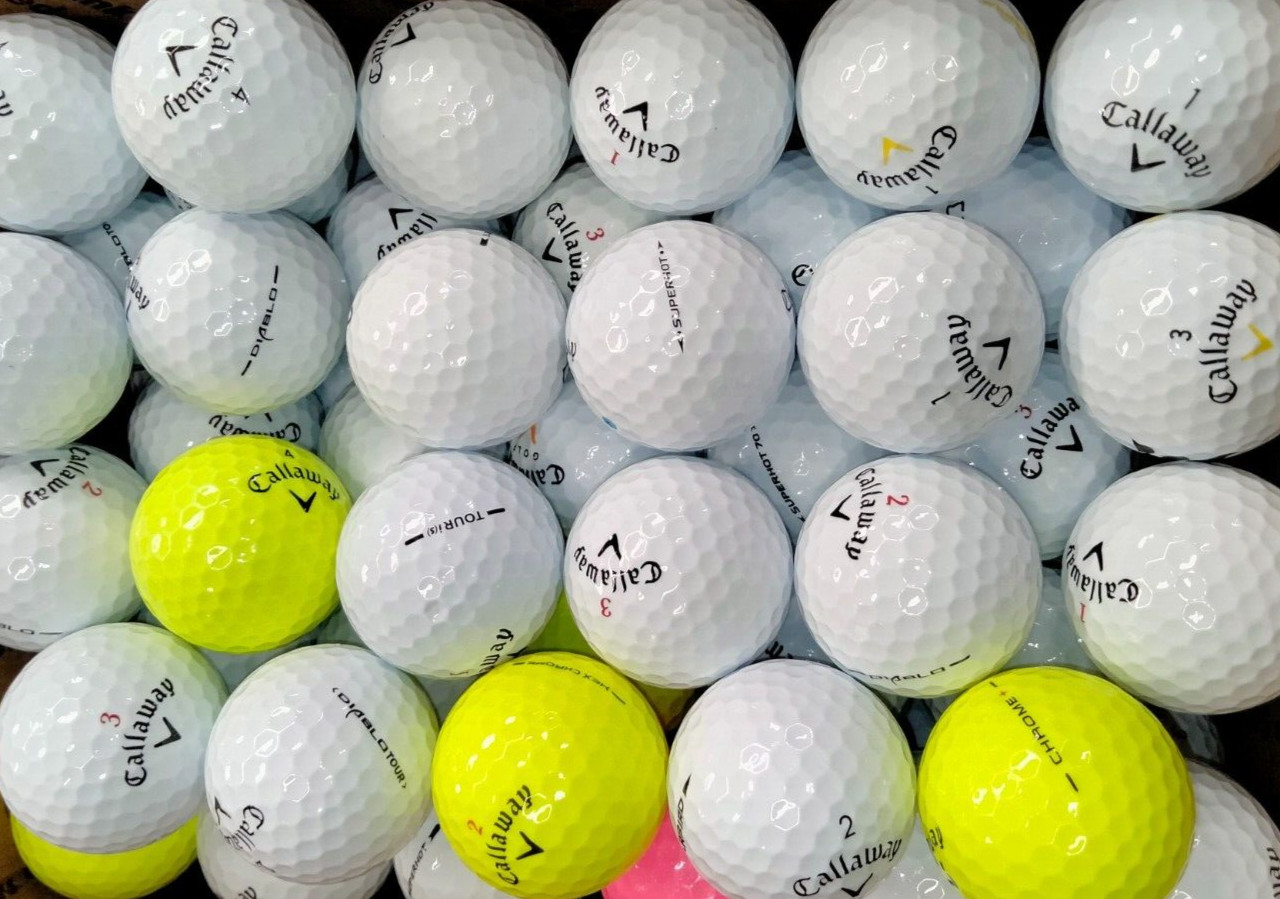 100 Callaway Golf Balls - Assorted Models - 4A/5A