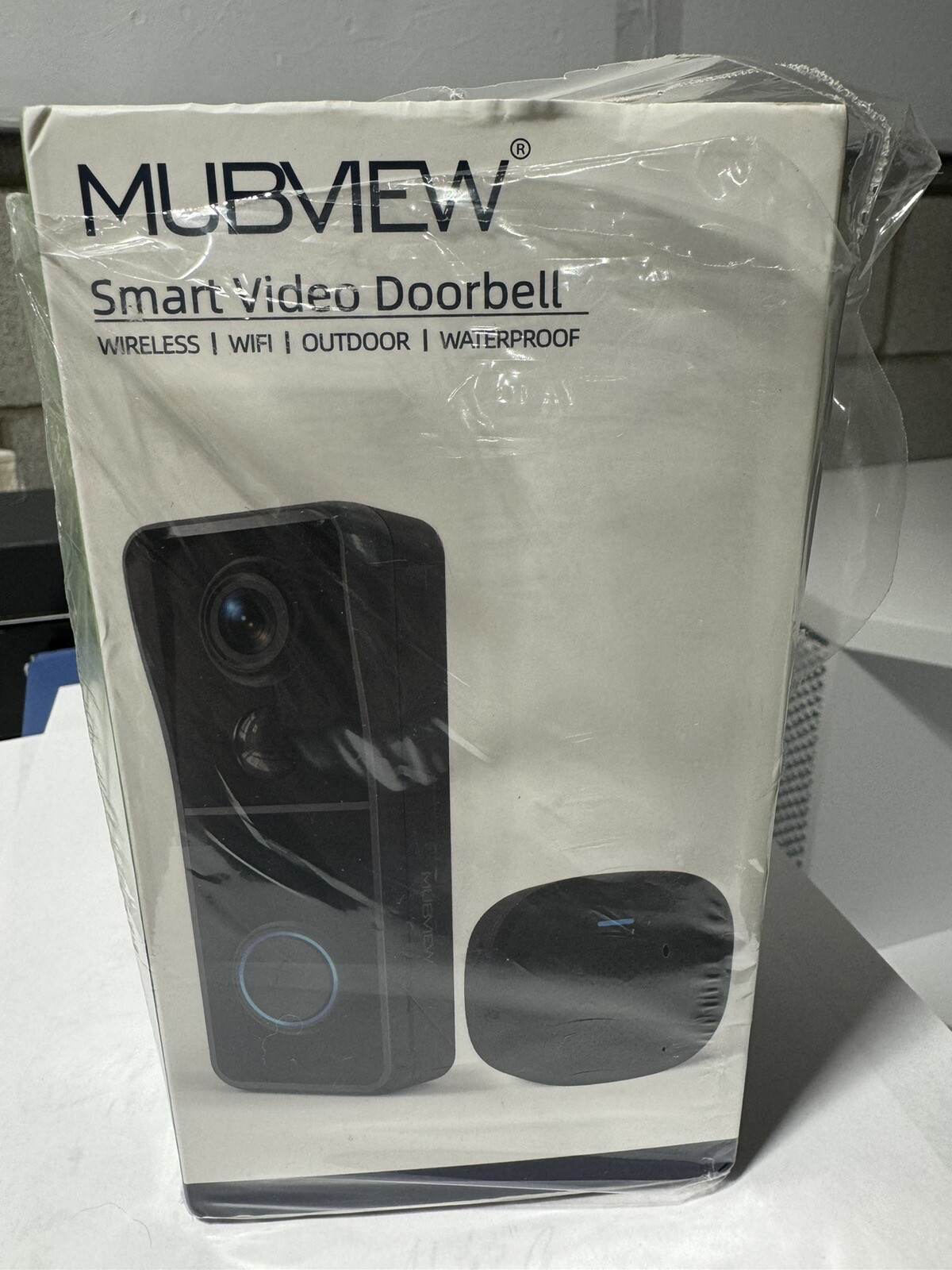 MUBVIEW Smart Video Doorbell - Bell- J9 APP, INDOOR CHIME, 2 Way Talk
