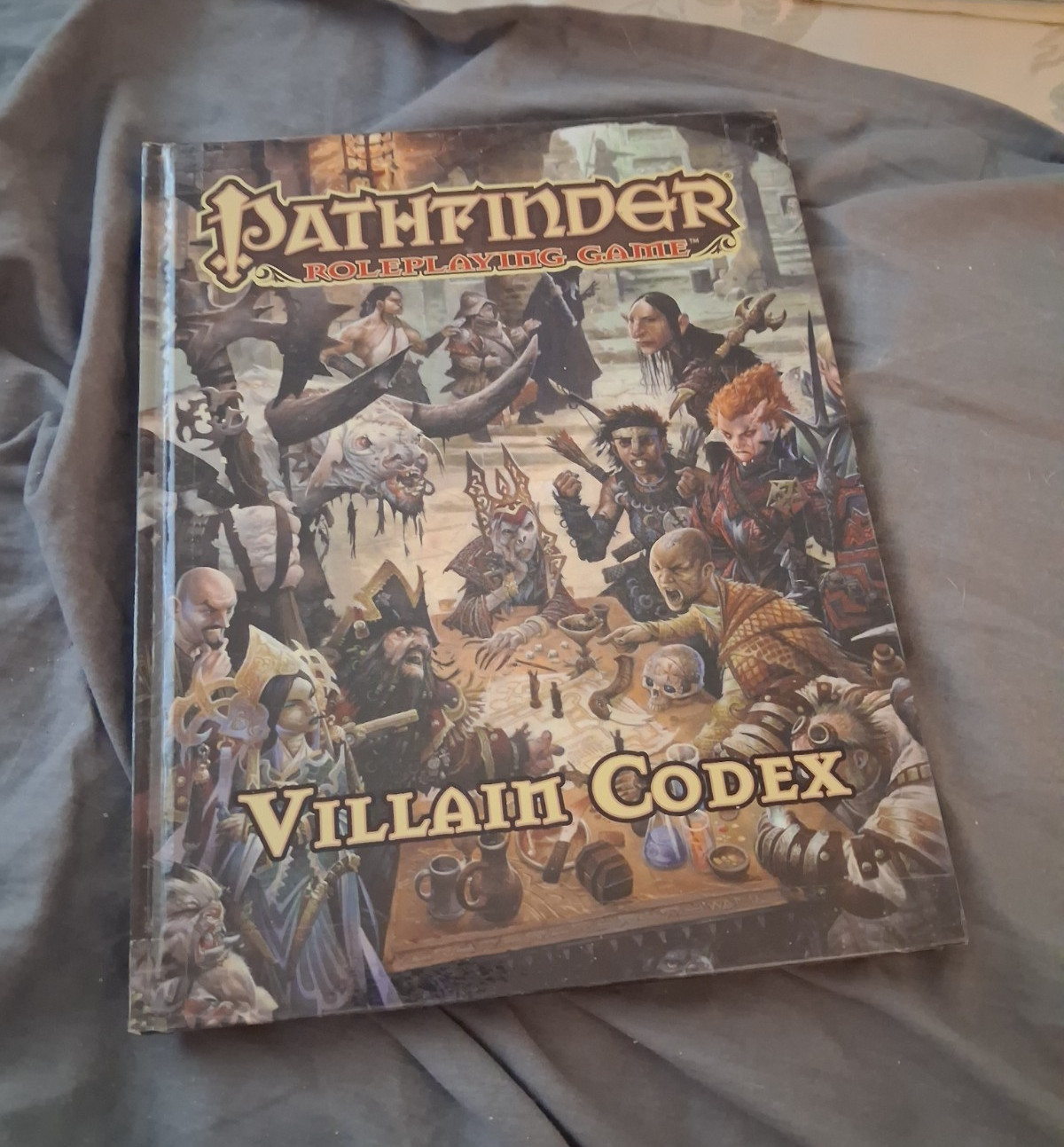 Paizo Pathfinder Roleplaying Game Villain Codex Hardcover (2008) PZO1110