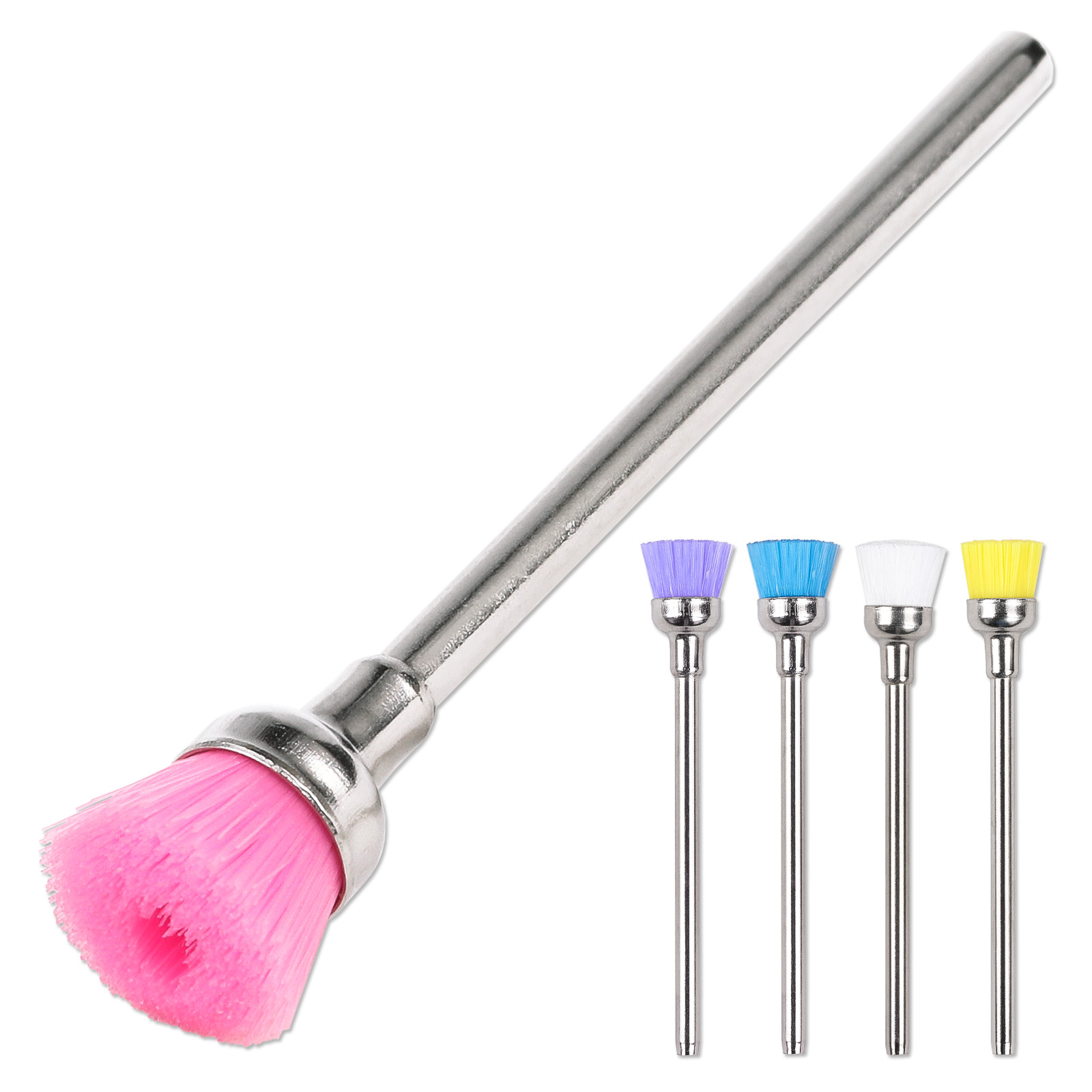 PANA USA Professional 5 Pieces Carbide Cleaning Brush- Nail Drill Cleaning Tool