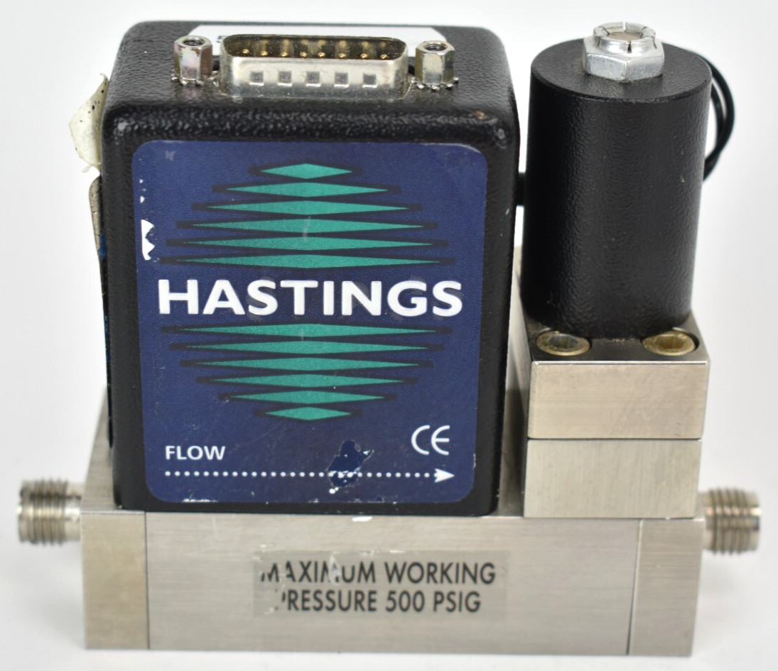 Teledyne Hastings HFC-302 Mass Flow Controller: Range: 500 SCCM/N2 - Gas: N2