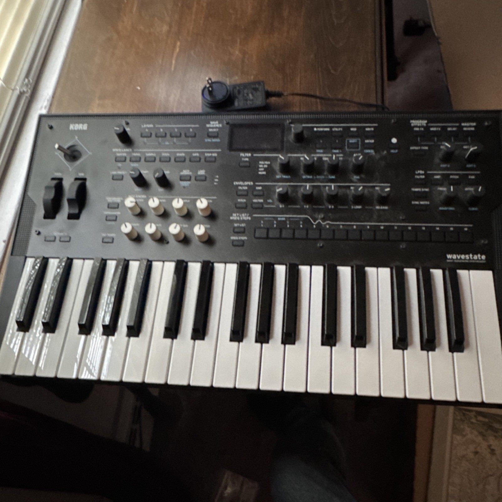 Korg Wavestate 37-Key Digital Keyboard Synthesizer Pitch Wheel Sequencer