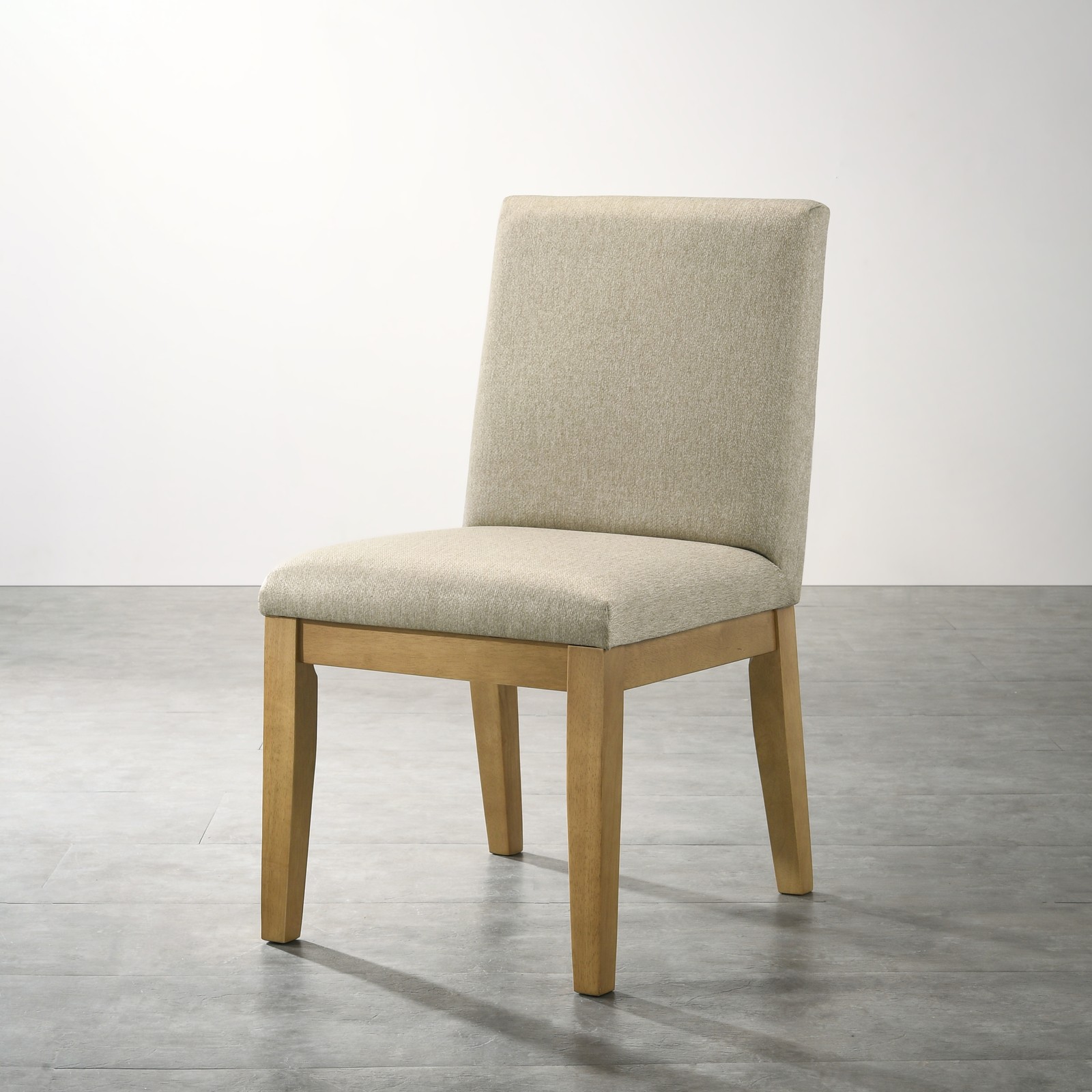 Rocco Contemporary Solid Wood Dining Chairs, Set of 2