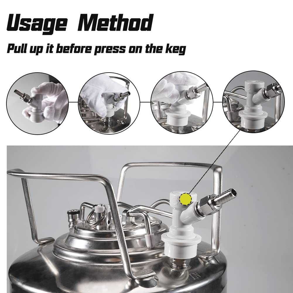 Ball Lock MFL Quick Disconnects for Gas & Liquid - 2 Pair Set