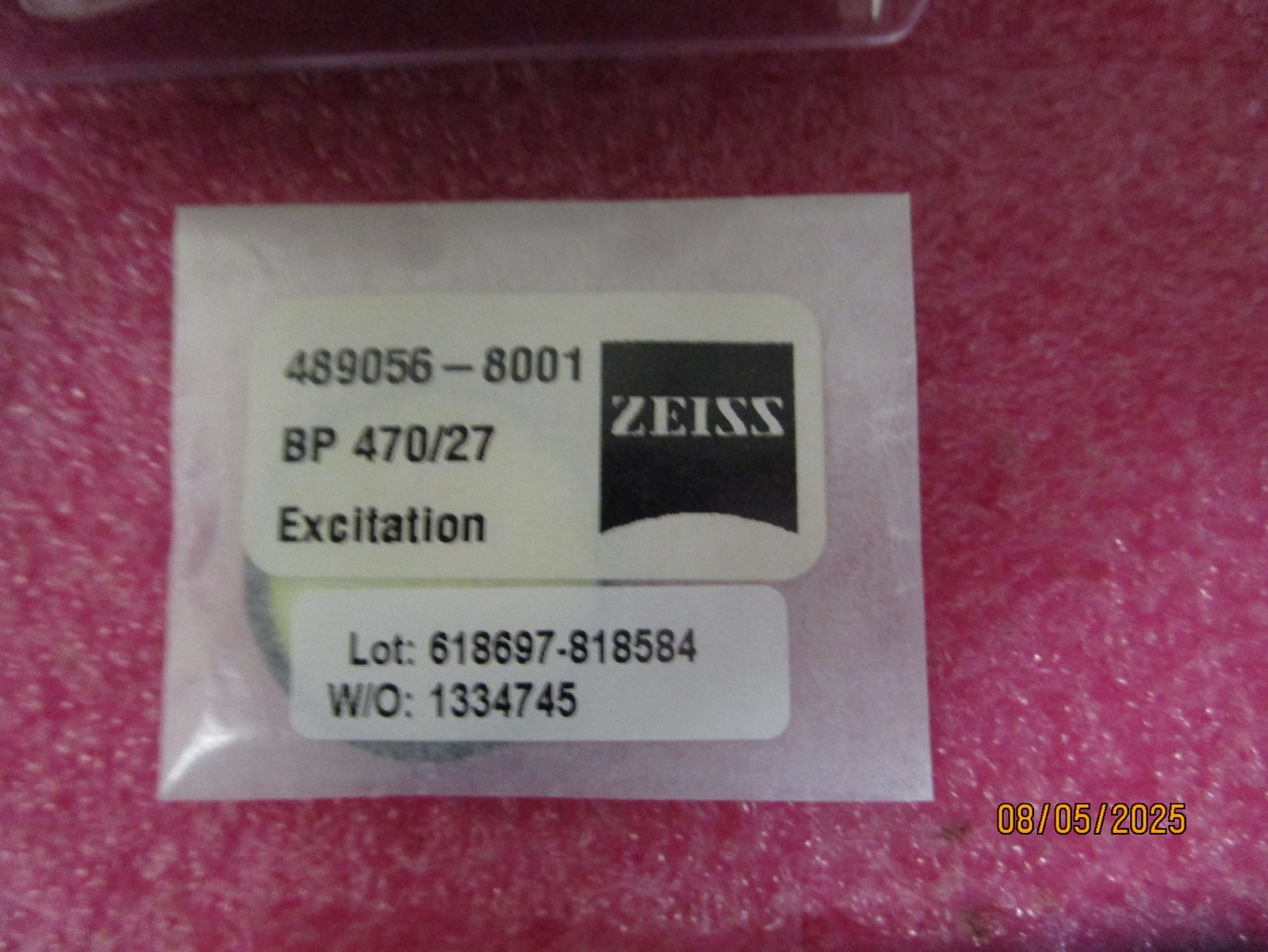 NEW! Zeiss Microscope Filter Set 79 HE 489079-9010 - Qty (6) Filters