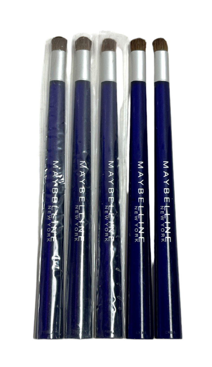 *Maybelline New York Makeup Brush Lot of 5 (5 inches) each NEW As Seen In Pics