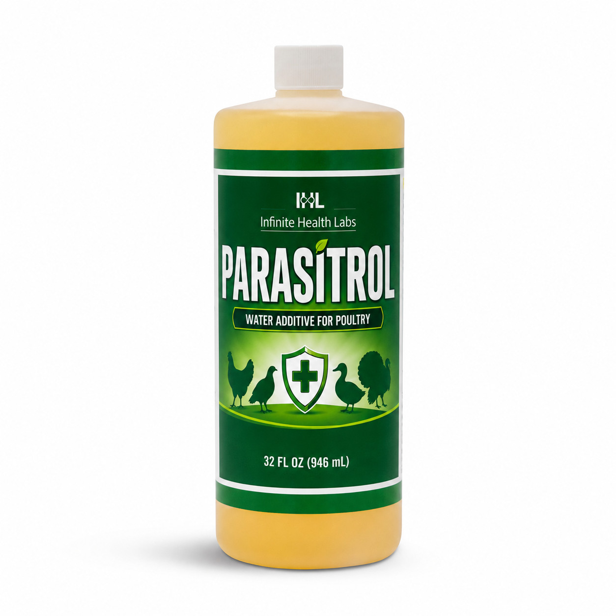 Parasitrol For Chickens, Turkeys and Game Birds - Water Additive - 32 oz