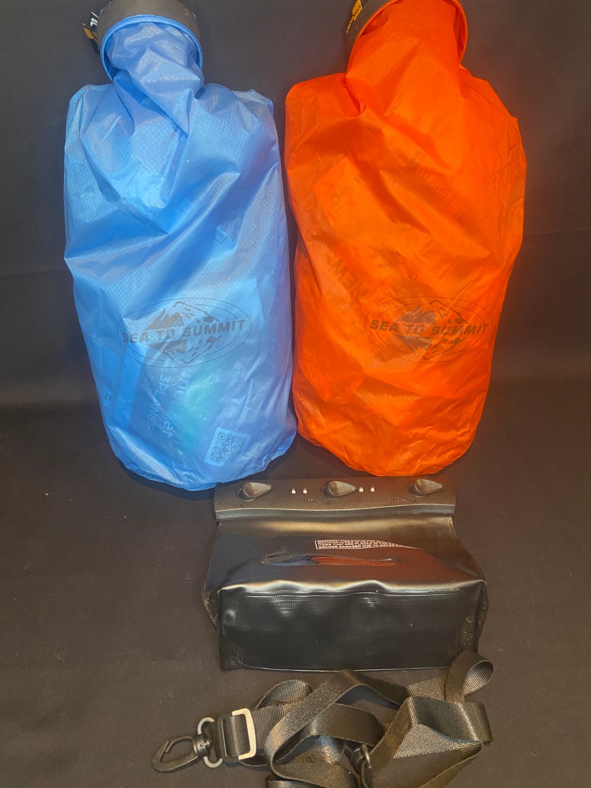 2 Sea to Summit Lightweight Dry Storage Bags, Multi-Purpose 8L plus extra pouch