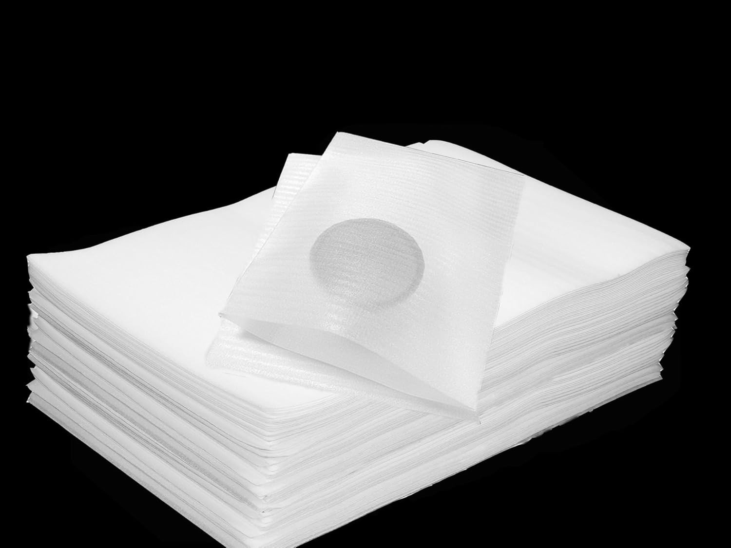 40 PCS Foam Pouches, 12 X 16 Inch, White, Expanded Polyethylene (EPE) Foam, Open