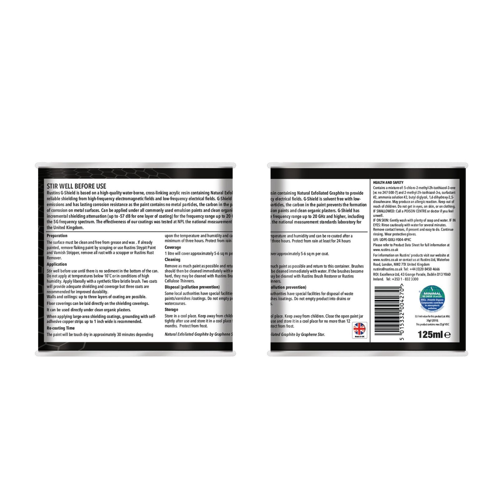 G Shield Electro Smog Shielding Paint 125ml