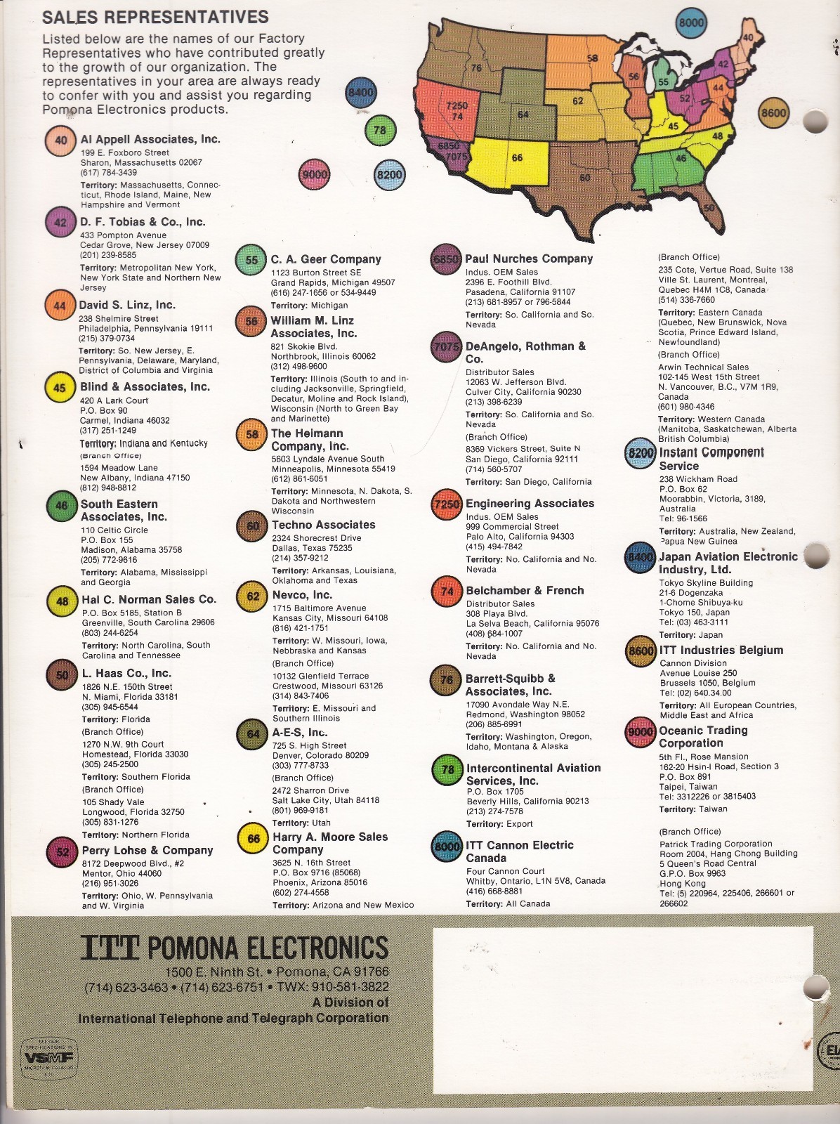 1978 Pomona Electronics Electronic Test Accessories Catalog , Banana Plug post