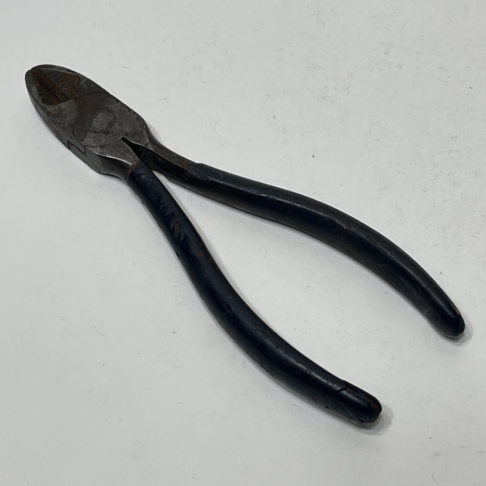 Craftsman USA 6" Diagonal Cutters Vintage Blue Handle Dikes Tools