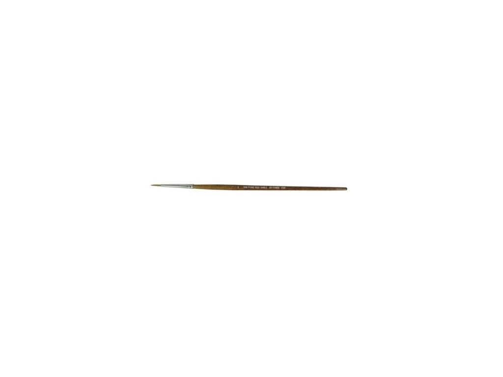 Techni-Pro 758CH0202 - 758CH0202 Artist Brush, Round, Anti-Static, Sable Hair,