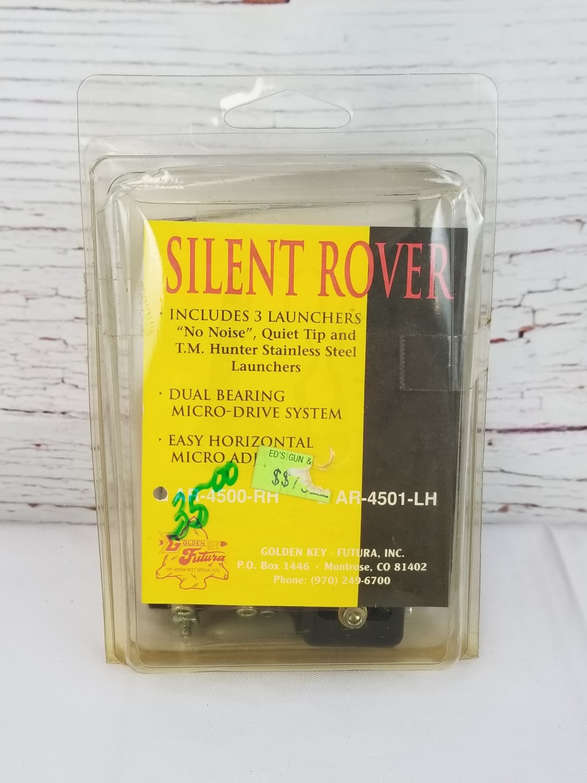 Golden Key Futura Silent Rover 3D Rover 3 Launchers  AR-4500 RH