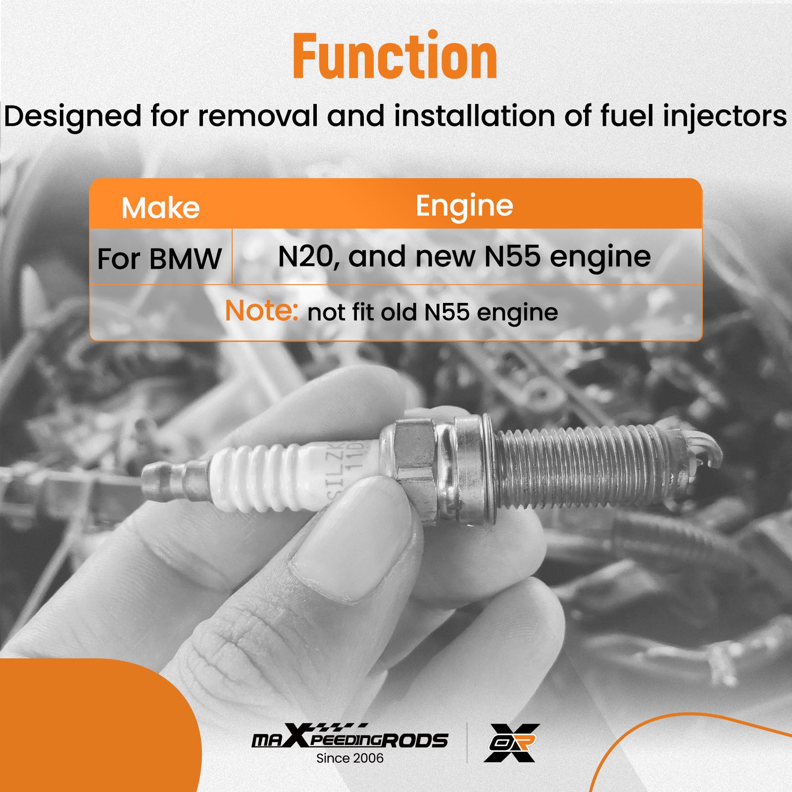 Fuel Injector Removal Installation Tool Puller For BMW N20 N55 Engine 9pcs