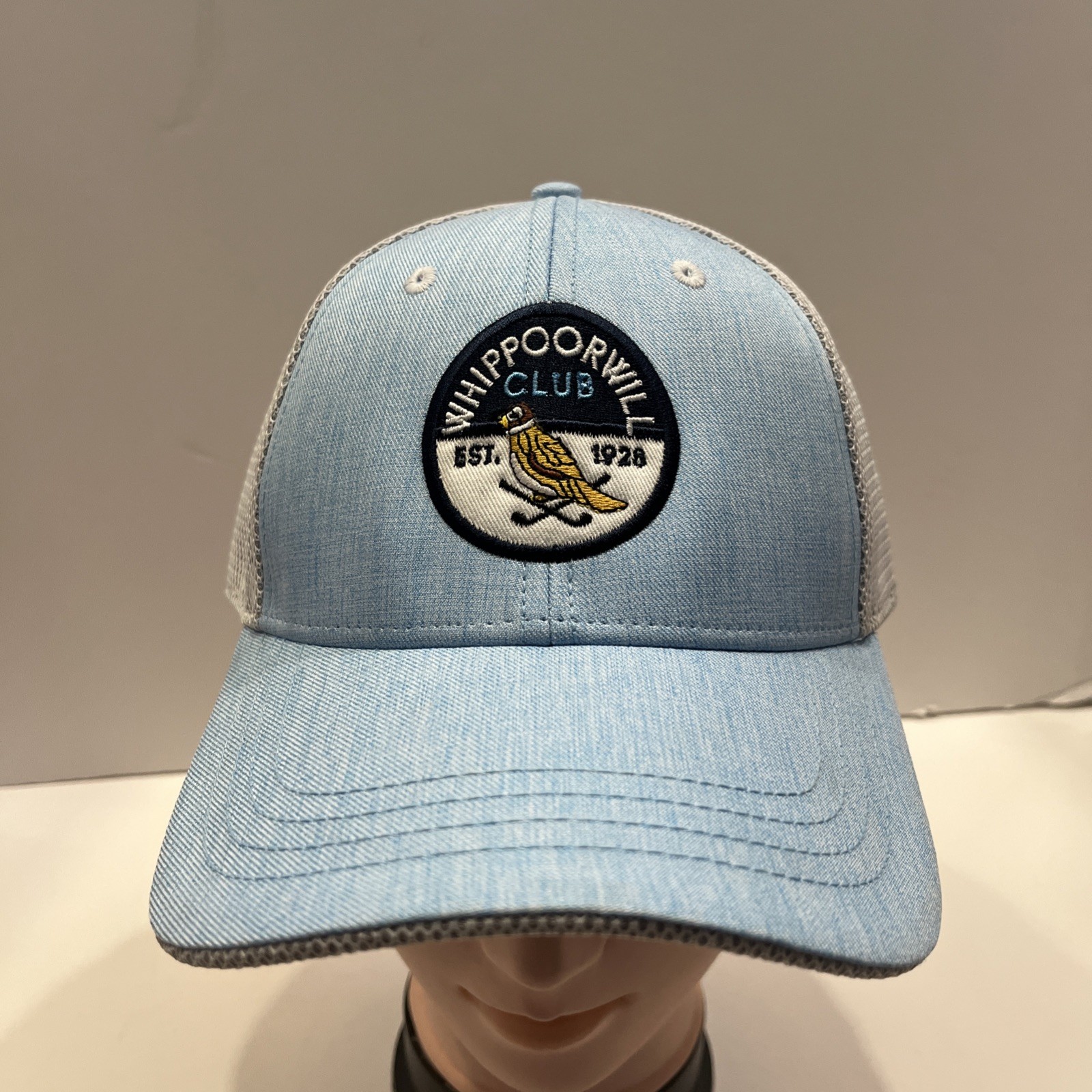 GOLF WHIPPOORWILL COUNTRY CLUB HAT  Ahead Adjustable Blue