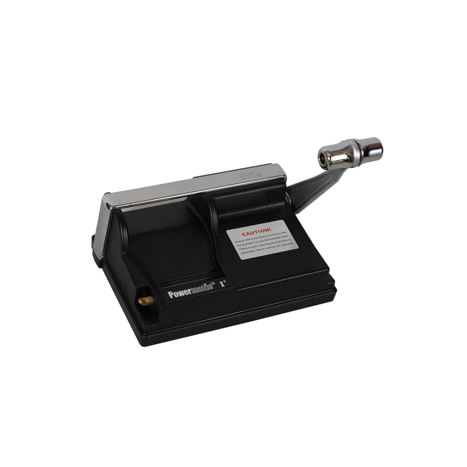 Elite Lever Tamping Machine Black Metallic