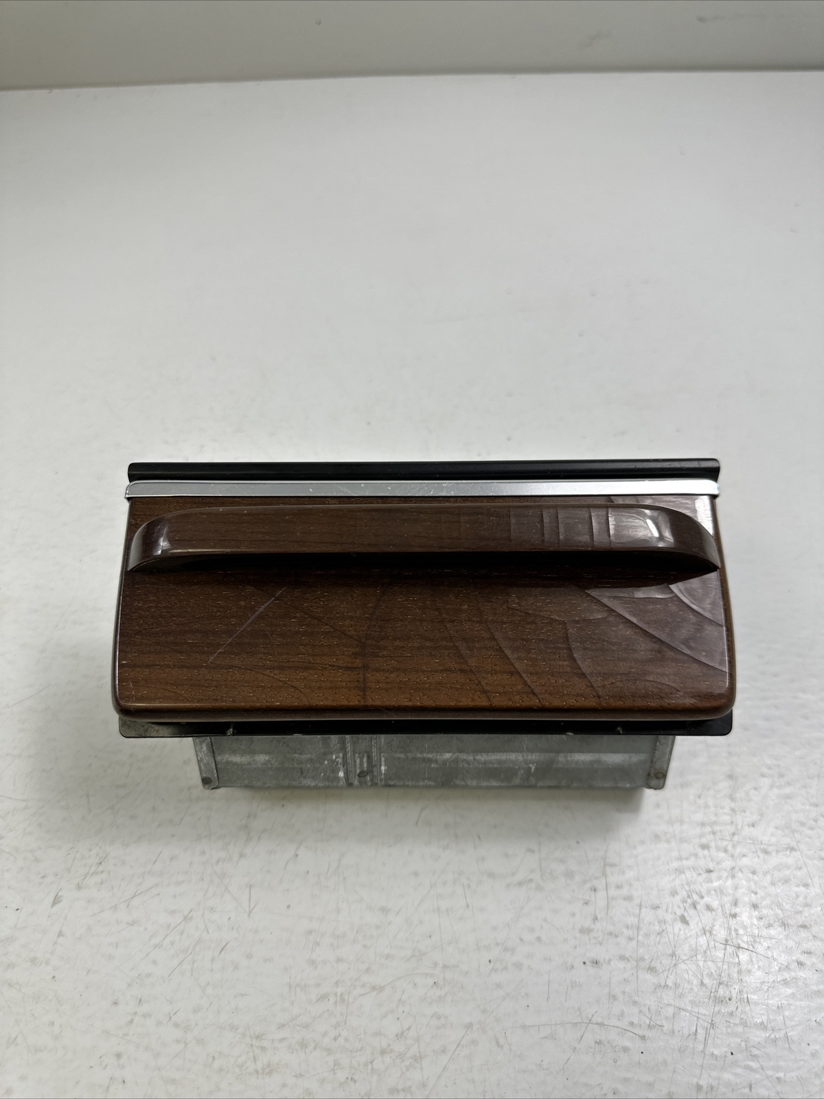 Mercedes Benz W116 450SE 300SD 450SEL Ashtray Compartment Woodgrain OEM
