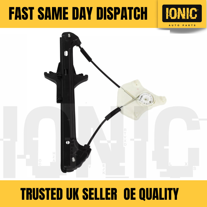 VW Golf MK7 2013–2019 Rear Left Passenger Window Regulator Manual/Electric