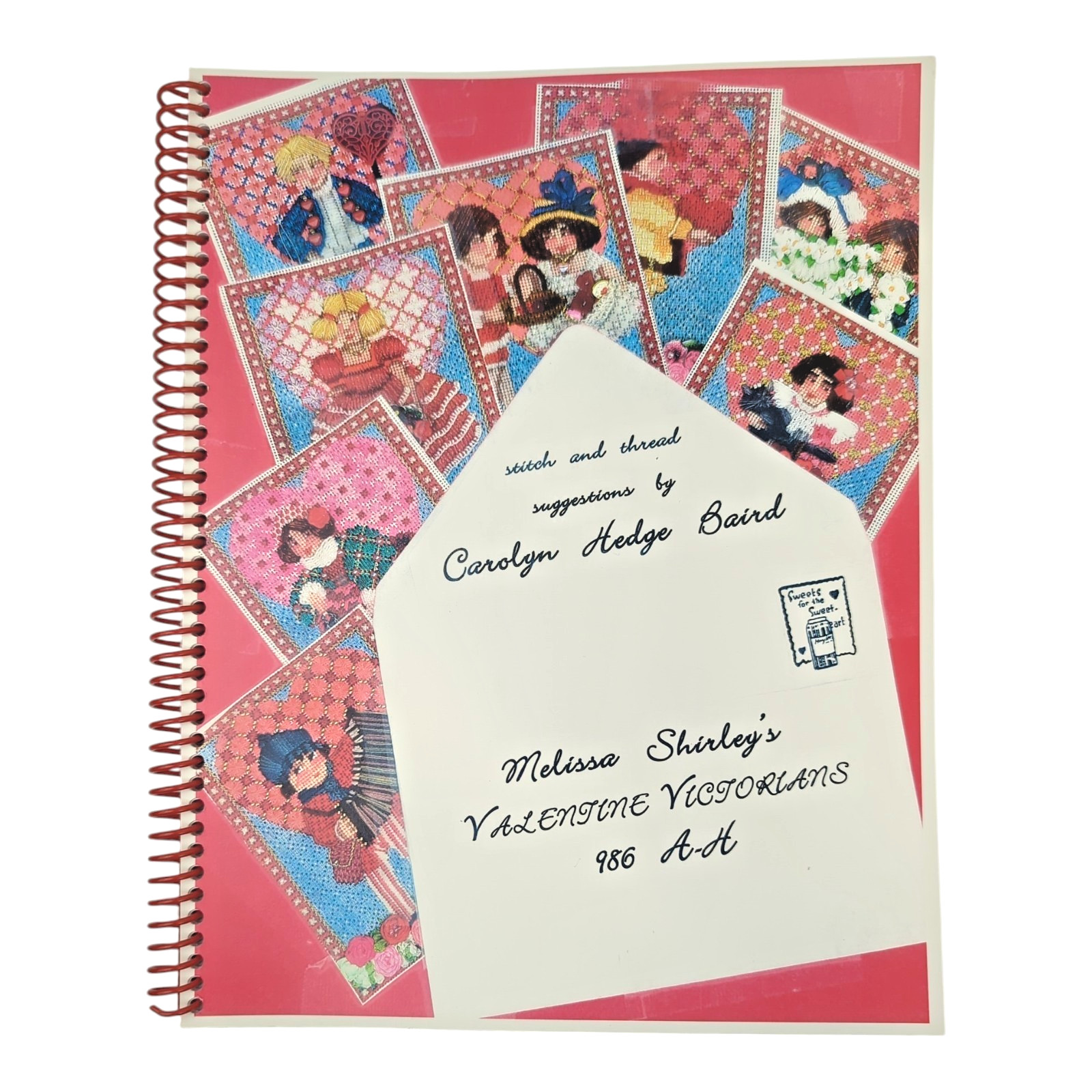 Melissa Shirley Valentine Victorians Stitch Guide by Carolyn Hedge Baird HTF!