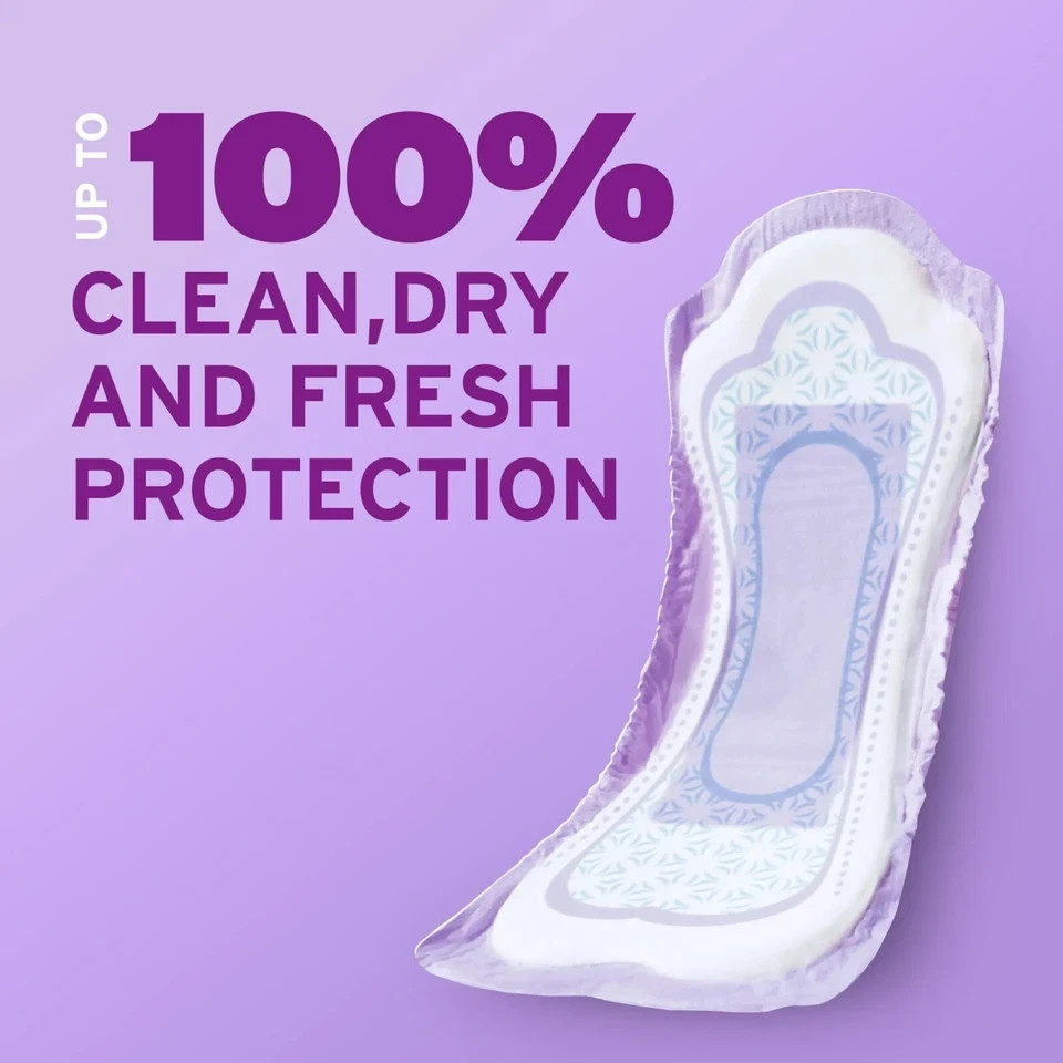 Poise Incontinence Pads , 6 Drop Ultimate Absorbency, Regular Length, 52 Count