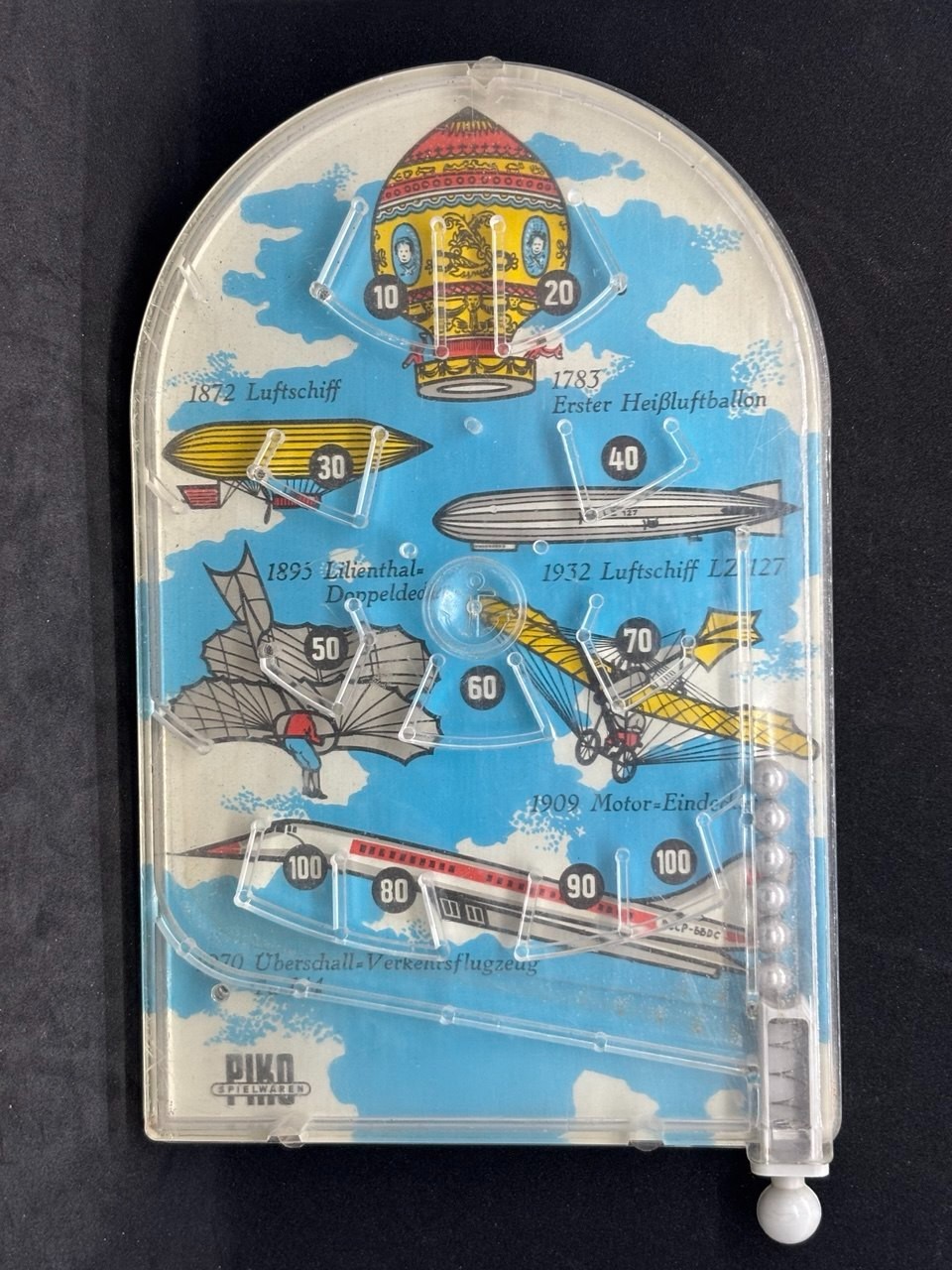 Vintage mini-pinball game PIКO, 1970s