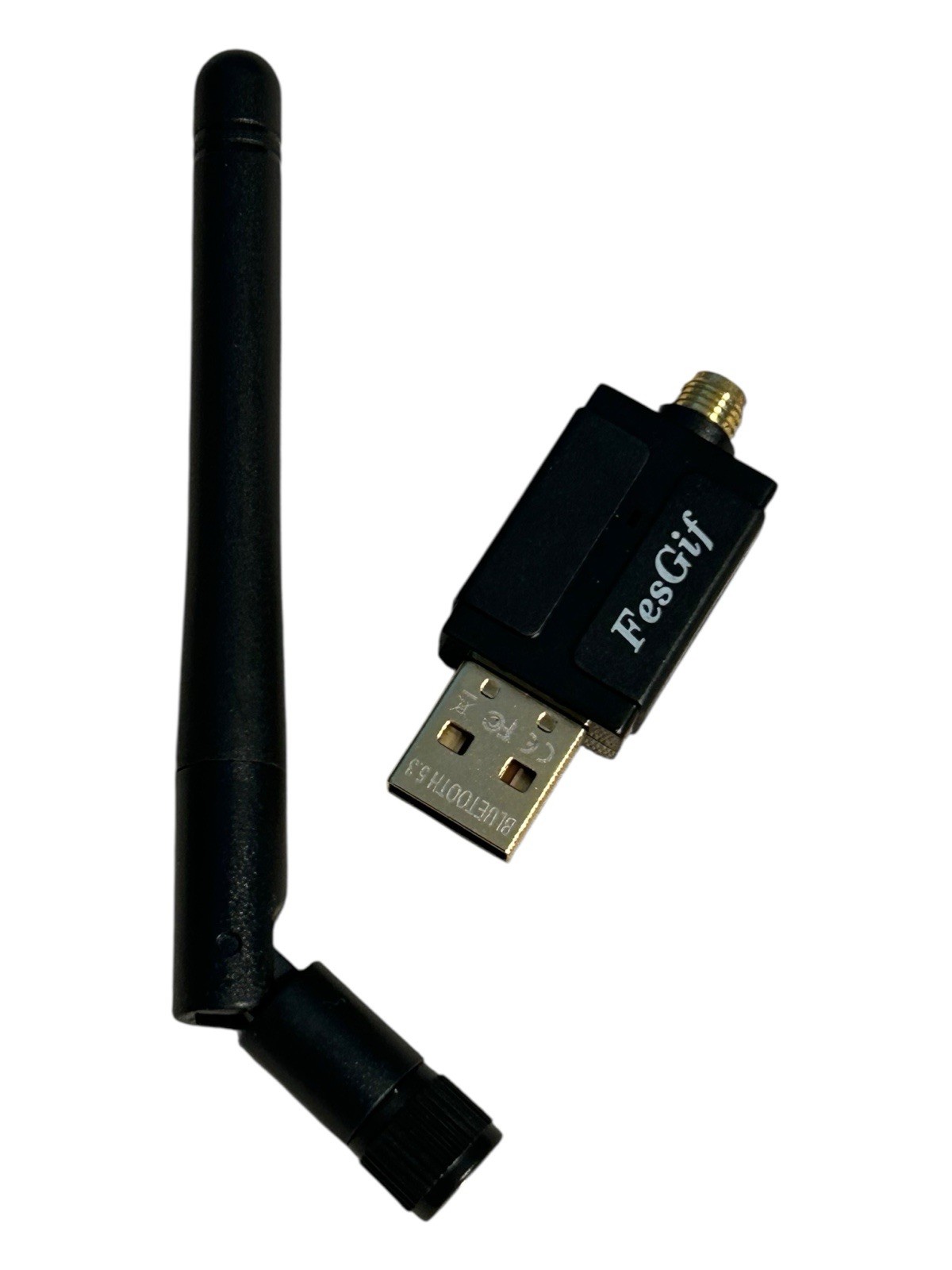Wireless PC Adapter, USB 2.0 Bluetooth 5.3 Plug-N-Play, Makes Your PC Compatible
