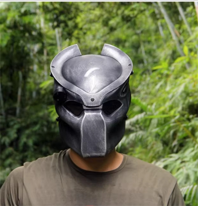 Airsoft Paintball Mask Strike Protection Predator Light Alien Hunter Mask New