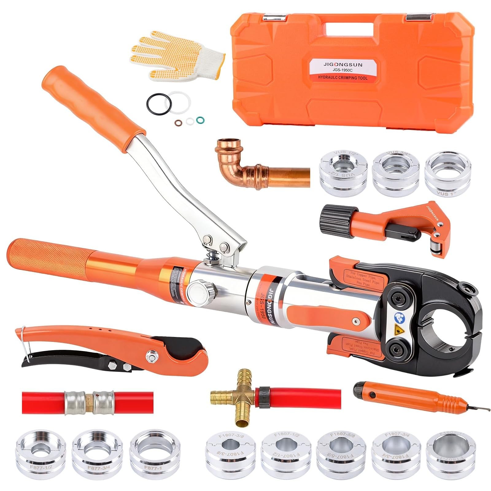 ProPress Tool Kit 1/2 3/4 1 Copper PEX