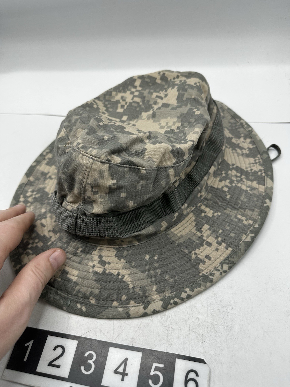 USGI Cap Size 7 1/2 ACU Digital Camo Boonie Sun Hot Weather Jungle Hat Army