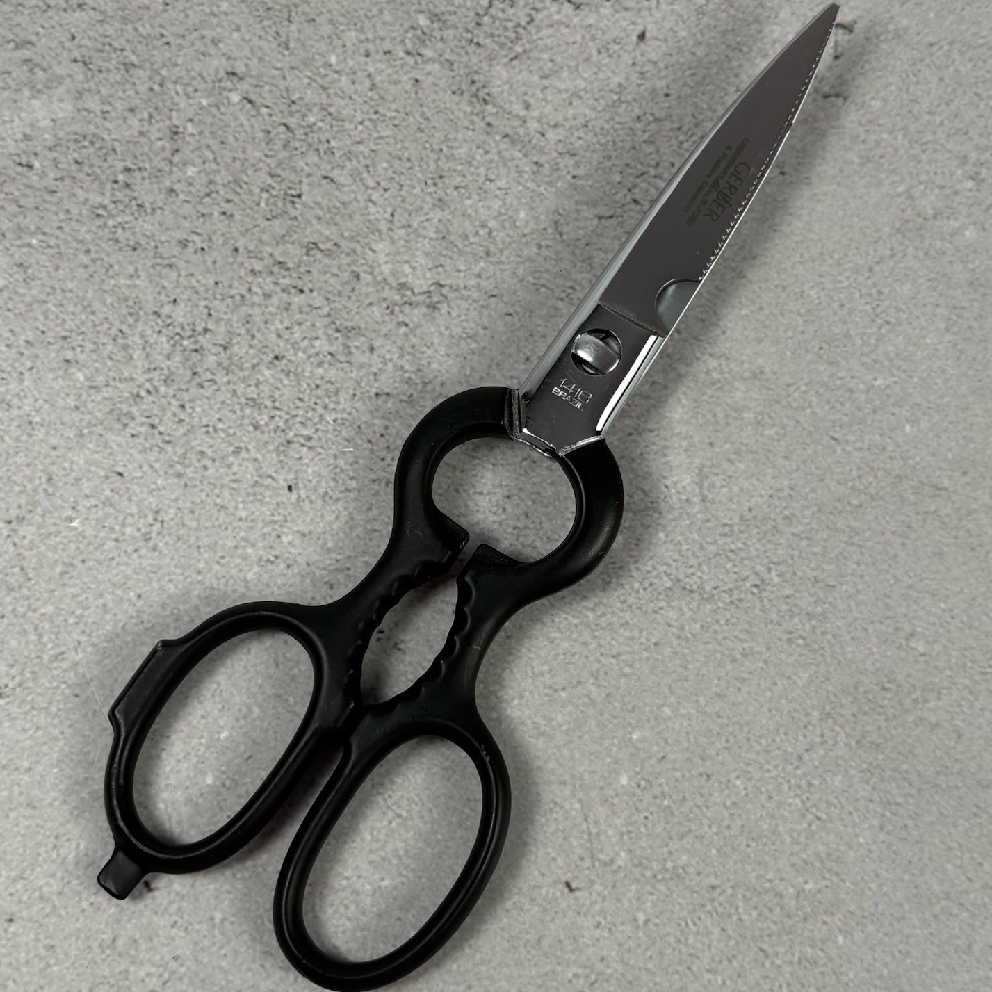 Vintage Gerber 1416 Multi-Purpose Kitchen Shears Pinking Scissors 8 in. Sharp