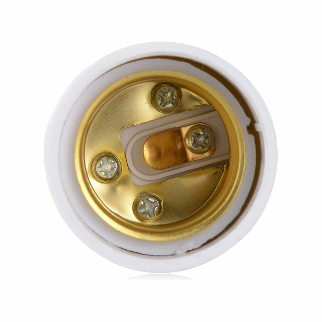 5PCS GU24 To E26/E27 LED Light Bulb Adapter Converter Standard Screw-in Socket