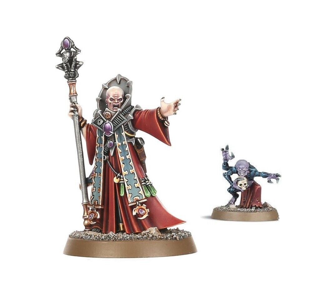 Magus with familiar - Genestealer Cults - New on Sprue - US Import Tax Prepaid*