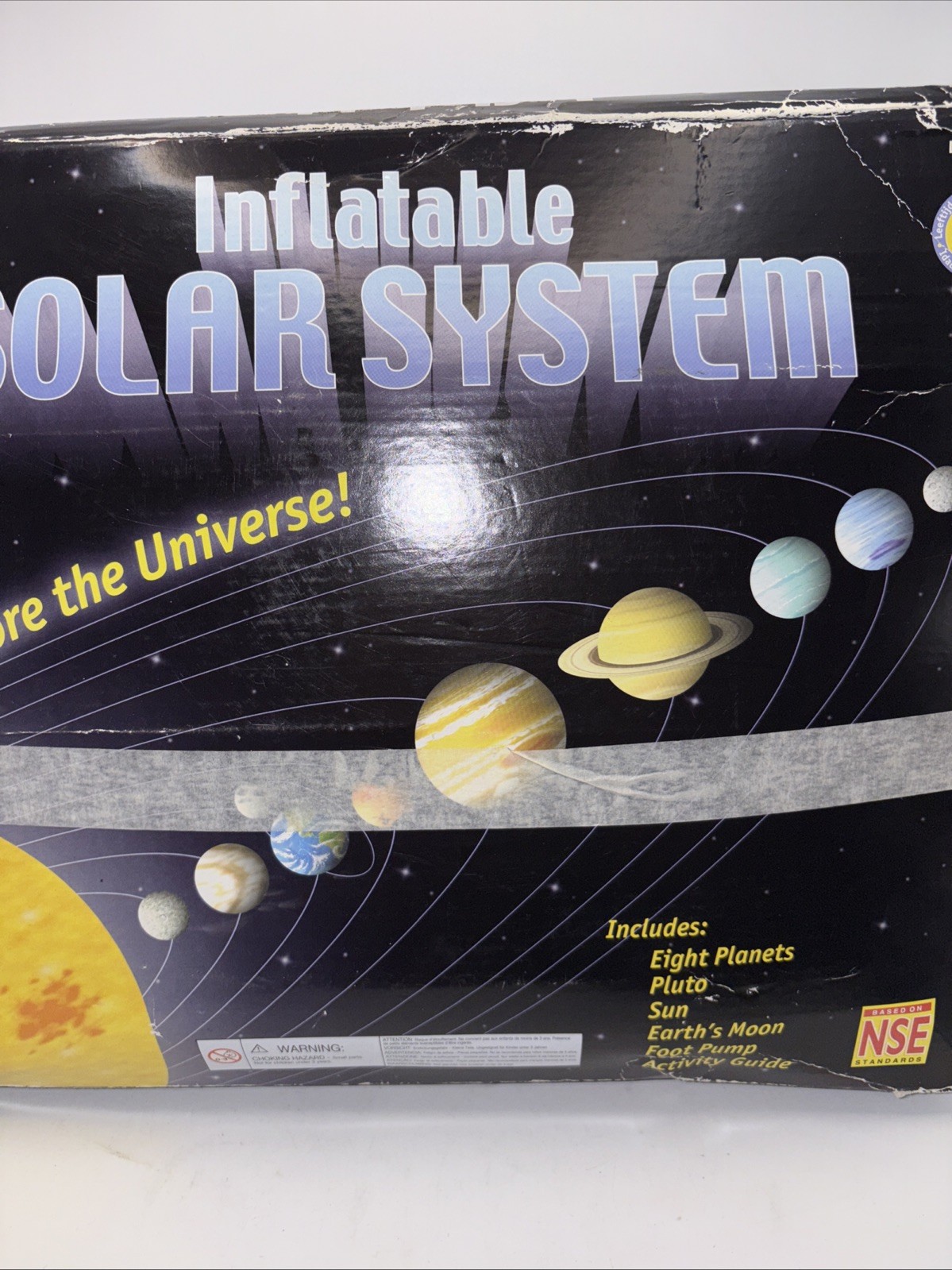 Learning Resources Inflatable Solar System - Blow Up Planets for Home or School