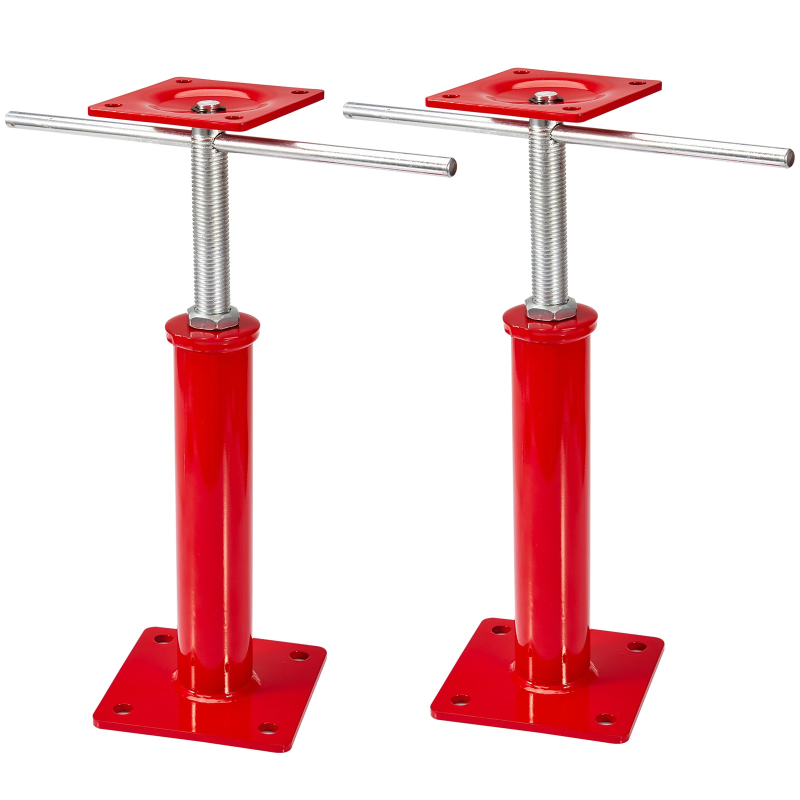 2 Pack House Jacks for Leveling Crawlspace - 11 to 16 Inch Adjustable Support